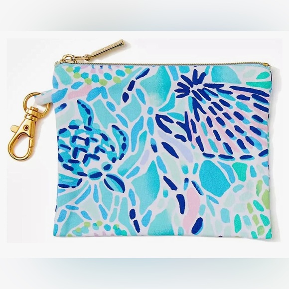 Lilly Pulitzer Adult On The Go Mask Set - Mask Lanyard Mask Extender Pouch - Picture 4 of 16